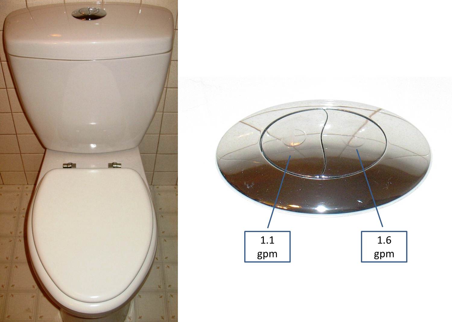 Dual Flush Toilet