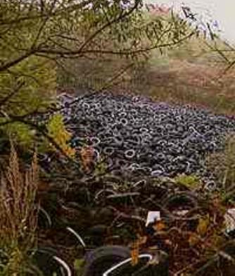 tire pile