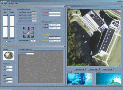 IMAPS operationg system screenshot